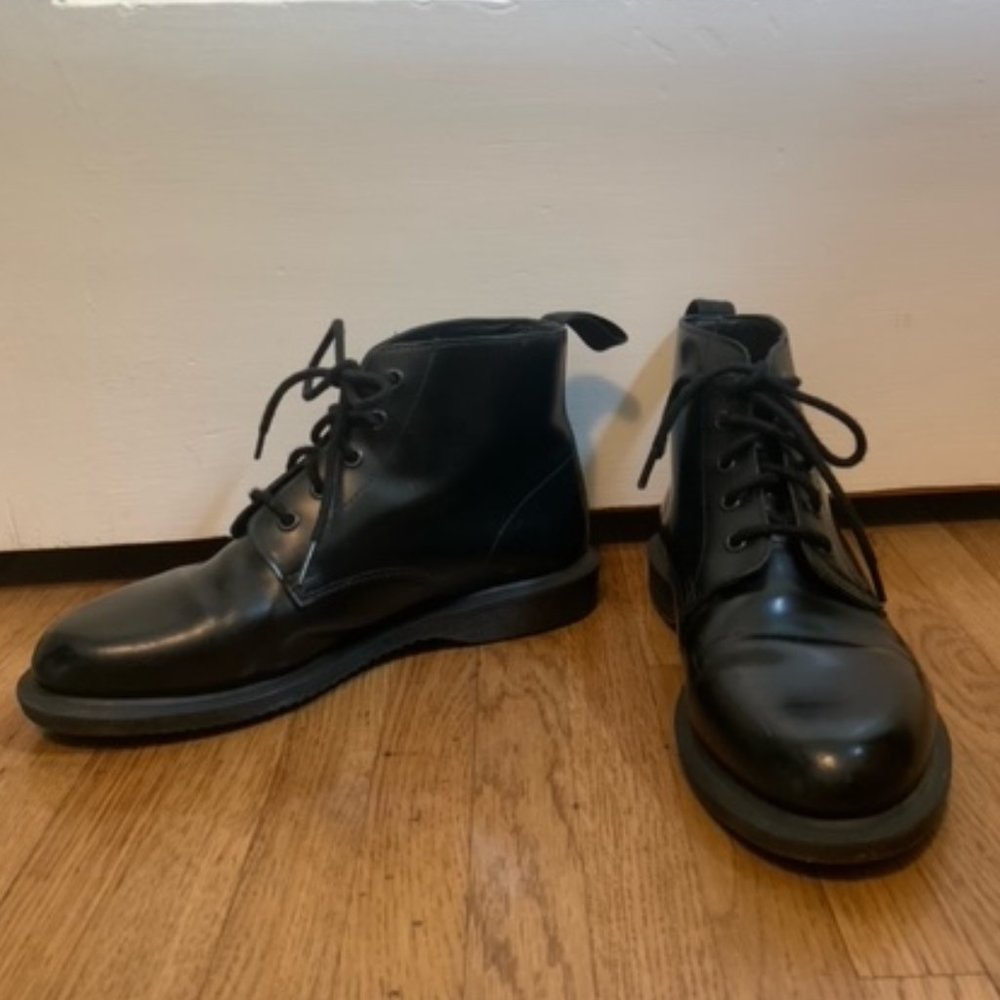 Dr. Martens Emmeline Smooth Leather Lace Up Boot
